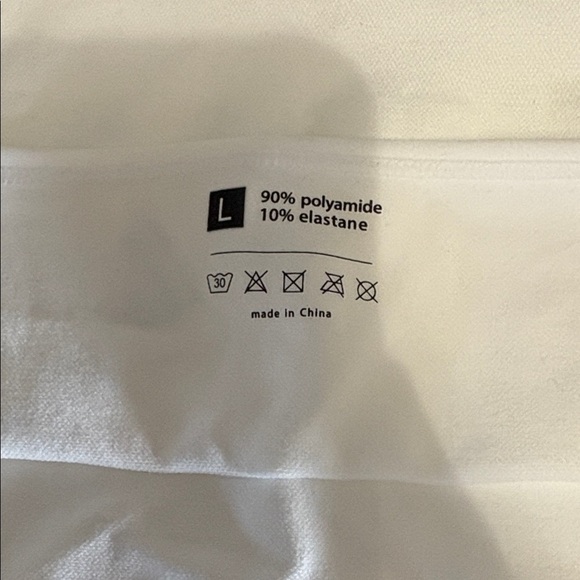 NWT Euyzou Contour Shapewear Tank Top White Size L - Picture 3 of 6